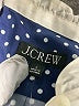 J.Crew Polka Dots Blue Long Sleeve Blouse Size L - photo 7