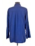 Chico's Design Solid Blue 3/4 Sleeve Button-Down Shirt Size Med (1) - photo 2