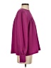 Easel 100% Polyester Purple Long Sleeve Blouse Size S - photo 4