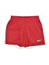 Nike 100% Polyester Color Block Red Athletic Shorts Size XS - photo 1