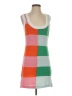 Unbranded 100% Polyester Color Block White Casual Dress Size S - photo 1