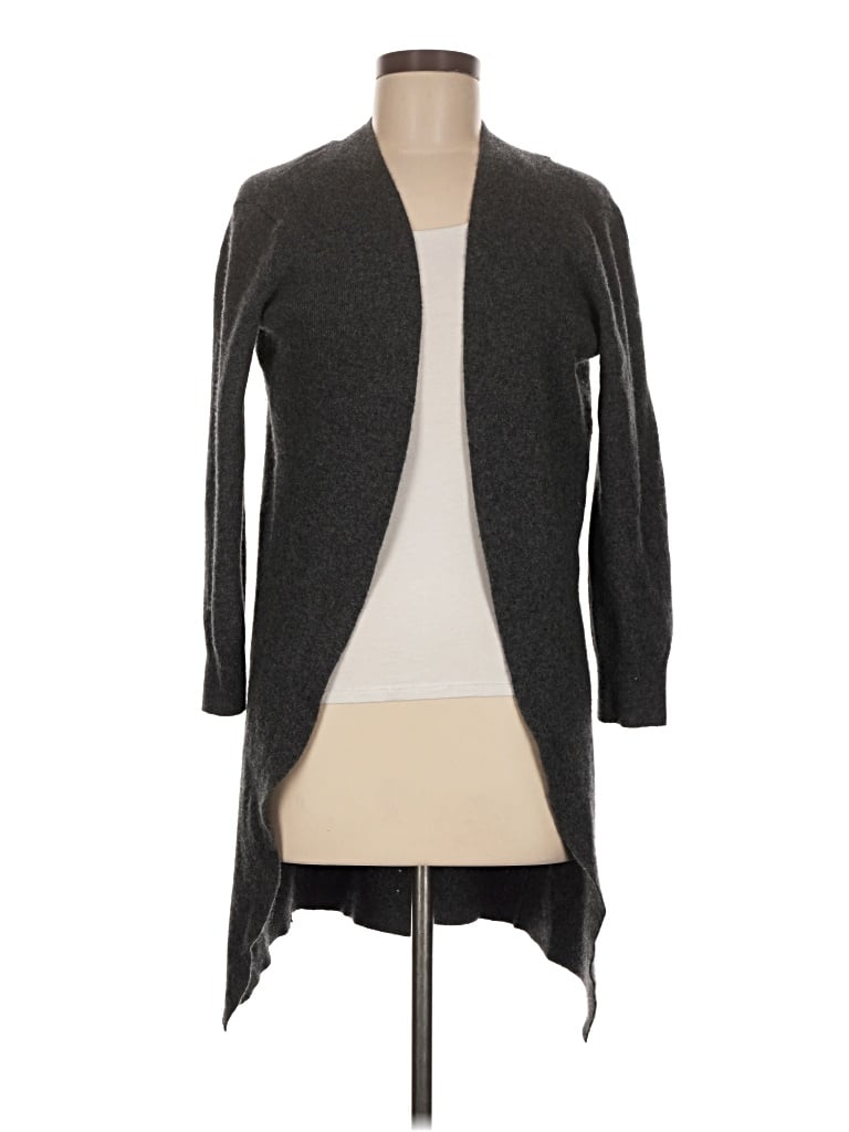 Pre-owned H&m Cardigan Sweater In Gray