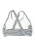 Assorted Brands Stripes White Swimsuit Top Size XXL - photo 2