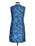 MICHAEL Michael Kors Tie-dye Blue Casual Dress Size M - photo 2