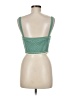 Blue Blush Green Sleeveless Top Size M - photo 2