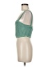 Blue Blush Green Sleeveless Top Size M - photo 5