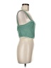 Blue Blush Green Sleeveless Top Size M - photo 4