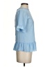 Boohoo Blue Short Sleeve Blouse Size 2 - photo 4