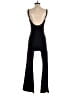 Qinsen Solid Black Jumpsuit Size M - photo 2