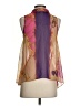 Forever 21 100% Polyester Purple Sleeveless Blouse Size S - photo 2