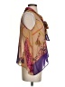 Forever 21 100% Polyester Purple Sleeveless Blouse Size S - photo 4