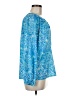 Stella Parker Blue Long Sleeve Blouse Size M - photo 4