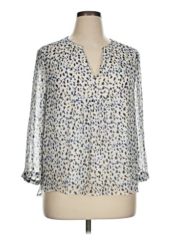 Diane von Furstenberg 3/4 Sleeve Blouse (view 1)