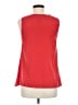 Timing 100% Polyester Red Sleeveless Blouse Size M - photo 2