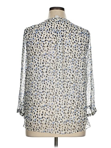 Diane von Furstenberg 3/4 Sleeve Blouse (view 2)