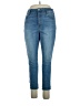 Scoop Solid Blue Jeans Size 16 - photo 1