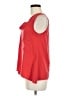 Timing 100% Polyester Red Sleeveless Blouse Size M - photo 5