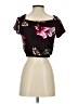 Express One Eleven Black Short Sleeve Blouse Size XS - photo 2