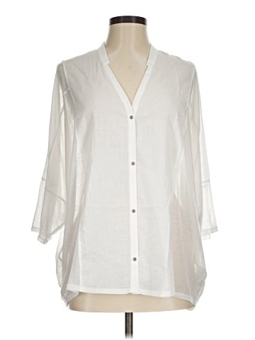 Helmut 3/4 Sleeve Blouse (view 1)