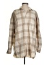 Frank & Eileen 100% Cotton Plaid Tan Long Sleeve Button-Down Shirt Size S - photo 1