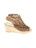 Bettye Muller Tan Wedges Size EU 38 - photo 1