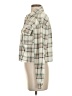 Just Polly 100% Polyester Plaid Green Jacket Size XS - photo 5