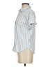 Universal Thread Stripes Blue Short Sleeve Button-Down Shirt Size XS - photo 5
