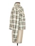 Just Polly 100% Polyester Plaid Green Jacket Size XS - photo 4