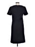 Tory Burch Solid Black Casual Dress Size L - photo 2