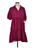 MSK 100% Polyester Burgundy Casual Dress Size S - photo 1
