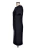 Tory Burch Solid Black Casual Dress Size L - photo 5
