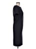 Tory Burch Solid Black Casual Dress Size L - photo 4
