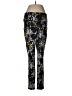 J.Jill Print Black Active Pants Size M - photo 1
