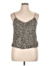 78 & Sunny 100% Rayon Tan Sleeveless Top Size XL - photo 1