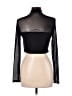 Shein Black Long Sleeve Top Size 12 - photo 2