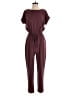 Maurices Solid Burgundy Jumpsuit Size S - photo 1
