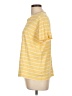 Basic Editions 100% Cotton Stripes Yellow Short Sleeve T-Shirt Size L - photo 5