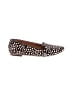J.Crew 100% Leather Polka Dots Brown Flats Size 8 - photo 1