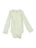 Carter's Print Green Long Sleeve Onesie Size Newborn - photo 1