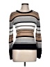 Ellen Tracy Stripes Brown Pullover Sweater Size L - photo 1