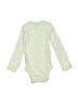 Carter's Print Green Long Sleeve Onesie Size Newborn - photo 2