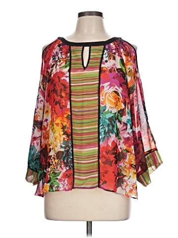 ECI 3/4 Sleeve Blouse (view 1)