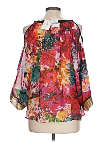 ECI 3/4 Sleeve Blouse (view 2)