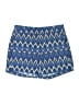 SPANX Chevron-herringbone Blue Shorts Size M - photo 1