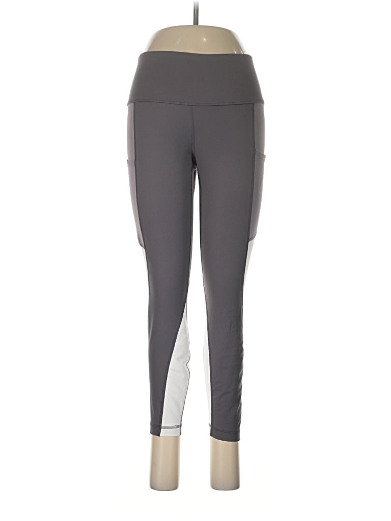Pre-owned Yogalicious Active Pants In Gray