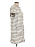 Shein 100% Polyester Tweed Gray Casual Dress Size L - photo 4