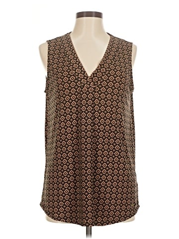 Anne Klein Sleeveless Blouse (view 1)