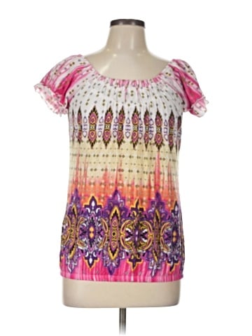 Self Esteem Short Sleeve Blouse (view 1)