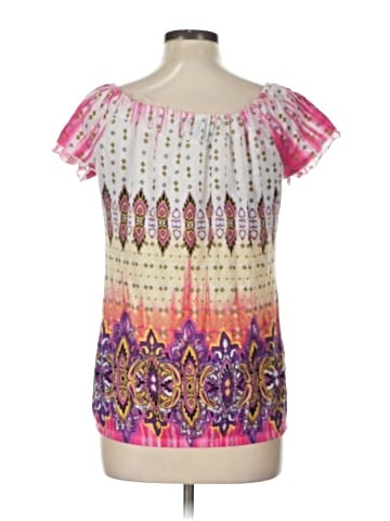 Self Esteem Short Sleeve Blouse (view 2)