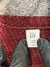 Baby Gap Solid Burgundy Pullover Sweater Size 4T - photo 3